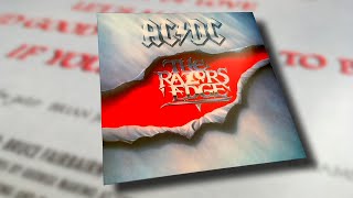 ACDC The Razors Edge Black vinyl 180 Gram Vinyl unboxing [upl. by Eintihw]