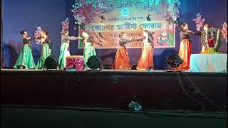 JAGORONE JAI BIVABORI  LIVE DANCE PERFORMANCE  TAGORE SONG [upl. by Ev163]