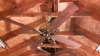 Panama Fan Co Gear Driven Ceiling Fan [upl. by Jermaine]