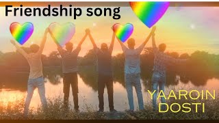 YAARON DOSTI BADI HI HASEEN HA lyrics dosti song  dostisong  yaaroin dosti full song [upl. by Namor]