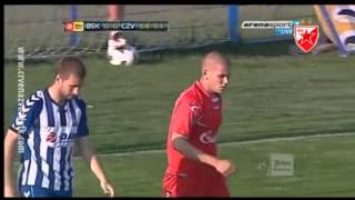 BSK Borca  Crvena zvezda 01 golovi i šanse [upl. by Lrigybab]