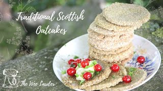 Traditional Scottish oatcakes recipe easy oatcakes recipe [upl. by Stavros]