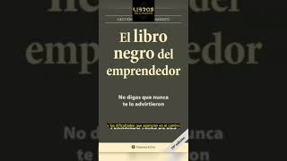 Resumen Por Capítulos del Libro El Libro Negro del Emprendedor de Fernando Trías de Bes shorts [upl. by Grayson208]