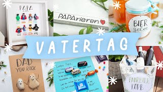 6 DIY VATERTAGSGESCHENKE selber machen und basteln 🎁  Ideen zum Vatertag 2023  TRYTRYTRY [upl. by Ydniw]