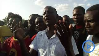 Turkana residents block five trucks transporting oil to Mombasa [upl. by Hpseoj518]