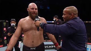 UFC Jacksonville Ben Rothwell Octagon Interview [upl. by Jehu]