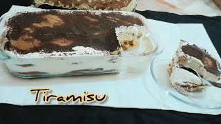 Tiramisu recipe without mascarpone cheese  Italian dessert tiramisu [upl. by Sarajane]