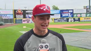 Yankees Catcher Ben Rice Profile Interview [upl. by Pedersen]