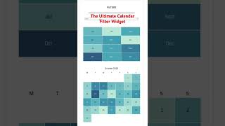 Tableau  The Ultimate Interactive Calendar Filter [upl. by Placia124]