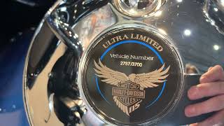 2018 HarleyDavidson 115th Anniversary Ultra Limited in Legendary Blue  BlackFLHTKANV [upl. by Berns328]