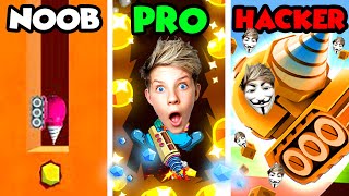 NOOB vs PRO vs HACKER  Ground Digger Prezley [upl. by Weismann]