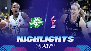 ACS SepsiSIC v LDLC ASVEL Feminin  Gameday 7  Highlights  EuroLeague Women 202324 [upl. by Drabeck]