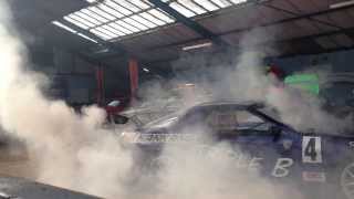 600bhp 3 Rotor RX7  the best rotary burnout in the world [upl. by Web]