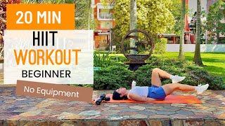 20 MIN HIIT Cardio Workout  To BOOST YOUR MOOD No Equipment No Repeats [upl. by Akeylah977]