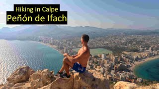 Climbing the Peñón de Ifach 🇪🇸 calpe hike costablanca climbing [upl. by Ahsiled]