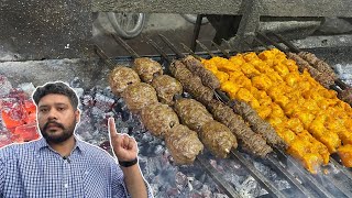 KarachiStyle Chicken Tikka amp Seekh Kabab  Live BBQ in Karachi [upl. by Basil]