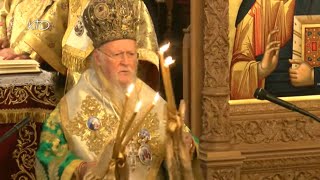 Le patriarche orthodoxe Bartholomée sest rendu en Belgique [upl. by Mendez742]