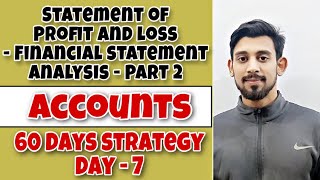 Statement of Profit and Loss  Complete basics  Analysis of Financial statements  Class 12 [upl. by Hilten408]