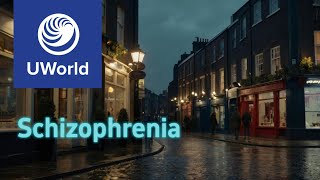 Schizophrenia vs Delusional Disorder  UWorld Psychiatry USMLE Step 1 NCLEX [upl. by Lehet]