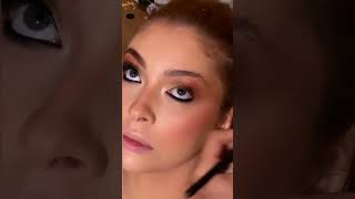 Soft glitter makeup  Glittery eye makeup tutorial [upl. by Nyledam]