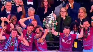 CUP PRESENTATION  DROGHEDA UNITED V DERRY CITY  2024 FAI CUP FINAL [upl. by Darrey]