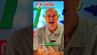 Gérson canhotinha de ouro critica o estilo de jogo do Fluminense  fluminense futebol gérson [upl. by Seni364]