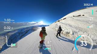 Turkey’s Longest Ski Slope  Palandöken  Erzurum  Türkiye’nin En Uzun Kayak Pisti [upl. by Ynafetse]