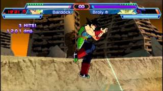 Dragon Ball Z Shin Budokai PSP gameplay [upl. by Eillime803]