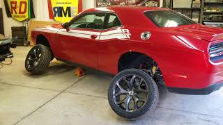 27540ZR20 Tires Fit on Stock Dodge Challenger [upl. by Auburta241]