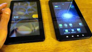 Galaxy Tab vs Kindle Fire [upl. by Merrel]