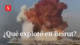 ¿Qué es el nitrato de amonio causante de las explosiones en Beirut  Videos Semana [upl. by Akinorev725]