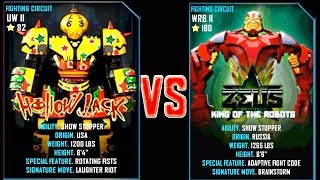 REAL STEEL WRB FINAL Hollowjack VS ZEUS CHAMPION New Robots GOLD UPDATE Живая сталь [upl. by Lacefield]