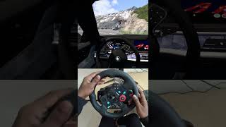 2024 BMW I7 M70  Euro Truck Simulator 2  Steering wheel gameplay [upl. by Osrick]