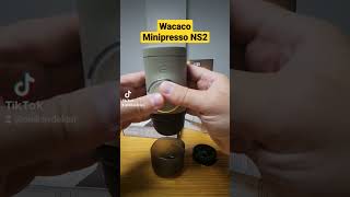 wacaco minipresso ns2 nespresso coffie espresso [upl. by Oderfliw]