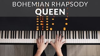 Bohemian Rhapsody  Queen  Tutorial of my Piano Cover [upl. by Eissahc661]