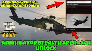 How To Unlock Annihilator Stealth Approach For The Cayo Perico Heist Finale  GTA Online [upl. by Freed]