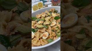 Ensalada de pasta con salsa cocktail [upl. by Wadsworth248]