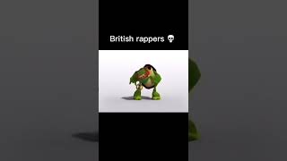 British rappers be like 💀 british britishrap britishmemes [upl. by Thomsen]