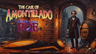 🎃THE CASK OF AMONTILLADO by Edgar Allan Poe [upl. by Afatsom]