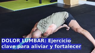 Ejercicio para la espalda y el dolor lumbar  CuídatePlus [upl. by Atiniv443]