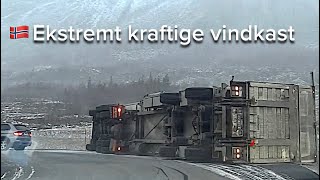 Extreme weather «Frank» ravaging northern Norway thousands without electricity  Uværet «Frank» [upl. by Ardnauq]