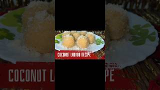 Coconut Ladoo Recipe  Coconut ladoowith Condense Milk  coconut ladoo coconutladdu shorts [upl. by Mireielle]