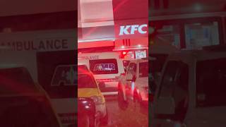 Ambulance at KFC 🚨🥴🍗 kfc [upl. by Dorinda360]