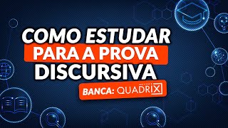 ☕ COMO ESTUDAR PARA PROVA DISCURSIVA  QUADRIX  Café Com Examinador [upl. by Kristel]