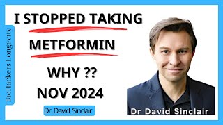 I STOPPED Taking Metformin Dr David Sinclair [upl. by Avera]