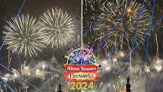 Alton Towers Fireworks Spectacular 2024  Full Uncut Show  4K [upl. by Jamill360]