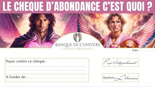 LE CHEQUE DABONDANCE COMMENT LE REMPLIR [upl. by Minni]