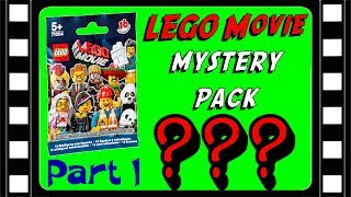 LEGO Movie Mystery Minifigure Pack Opening 71004 Part 1  BrickQueen [upl. by Idarb184]