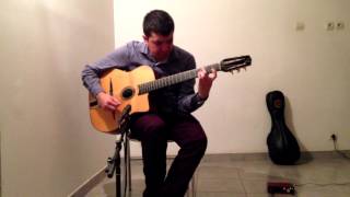 Watercolors Pat Metheny  Guitar arrangement  Felipe Silva Mena [upl. by Ykcul]