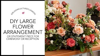 DIY Large Arrangement Tutorial [upl. by Amhser]